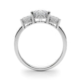 3 Stone Hidden Halo Plus - TN85343-1